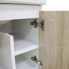 Комплект: тумба Comforty «Рига-60», цвет дуб сонома, раковина Comforty 9335-60 - Фото 9