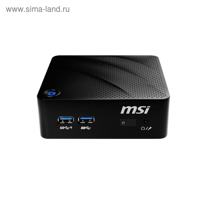 Неттоп MSI Cubi N-053XRU slim Cel N3060 (1.6),4Gb,SSD128Gb,HDG400,noOS,WiFi,BT,черный - Фото 1
