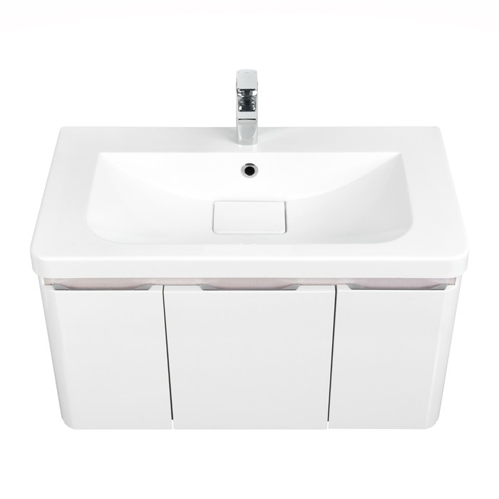 Тумба подвесная AQUATON, под раковину AQUATON «Шерилл» 85, цвет белый