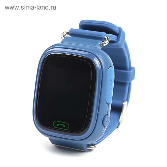 Часы умные Smart Baby Watch Q80s, GPS, детские, синие - Фото 1