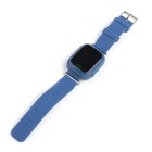 Часы умные Smart Baby Watch Q80s, GPS, детские, синие - Фото 4