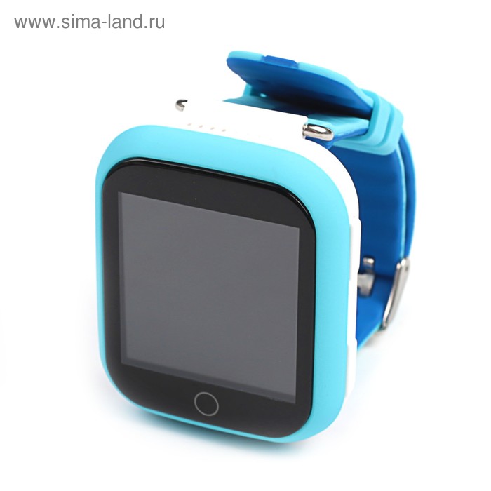 Смарт-часы Smart Baby Watch Q90, детские, цветной дисплей 1.22", голубые - Фото 1