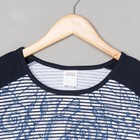 Комплект женский (футболка, шорты) Штиль-2 цвет чернильный, р-р 48 - Фото 3
