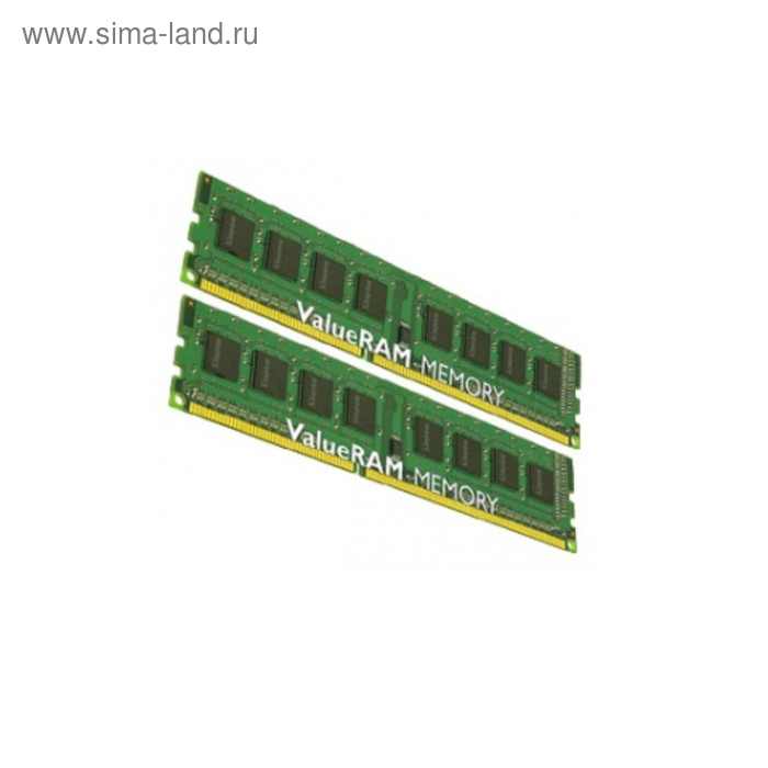 Память DDR3 8GB 1333MHz Kingston Non-ECC CL9 SR x8 (Kit of 2) STD Height 30mm - Фото 1