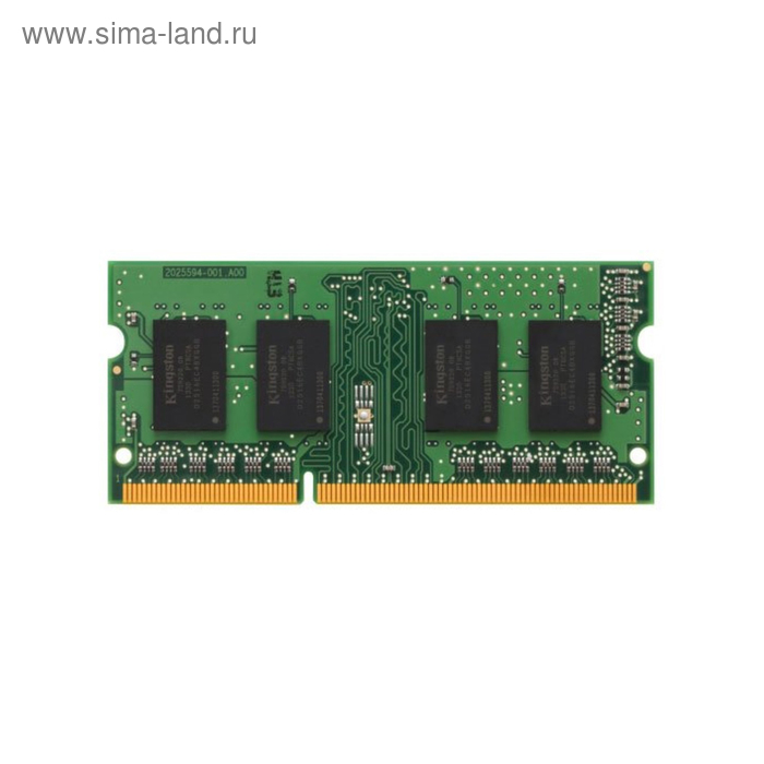 Память DDR4 4Gb 2400MHz Kingston KVR24S17S6/4 RTL PC4-19200 CL17 Non-ECC SO-DIMM 1Rx16 1.2В   363633 - Фото 1