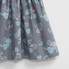 Платье для девочки KAFTAN "Фламинго", серый/розовый, рост 110-116 см (32), 5-6 лет - Фото 5