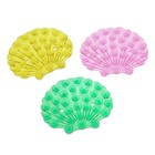 Мини-коврик для ванны «Ракушка», 11×12 см, цвет МИКС - Фото 3