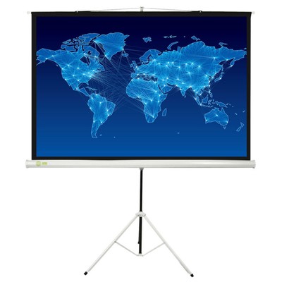 Экран Cactus 150×150 Triscreen CS-PST-150×150, 1:1, напольный, рулонный