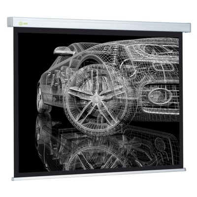 Экран Cactus 213×213 Wallscreen CS-PSW-213×213, 1:1, настенно-потолочный, рулонный