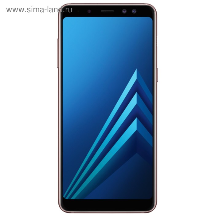 Смартфон Samsung Galaxy A8 (2018) SM-A530F 32Гб 2Sim синий - Фото 1