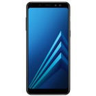 Смартфон Samsung Galaxy A8 (2018) SM-A530F 32Gb 2Sim черный - Фото 1