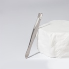 Пинцет прямой, широкий, 8.5 см - Фото 2