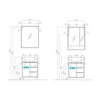 Зеркало AQUATON Рико 65 1A216402RI010 - Фото 3