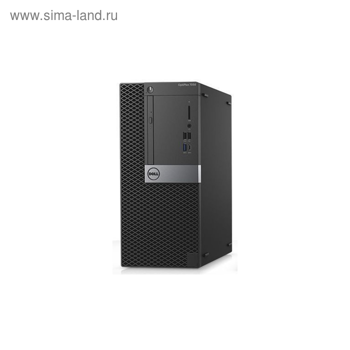 Компьютер Dell Optiplex 7050 MT,i7 6700,16Gb,2xSSD256Gb,R7 450,Win10Pro,кл,мышь,черно-серебр - Фото 1