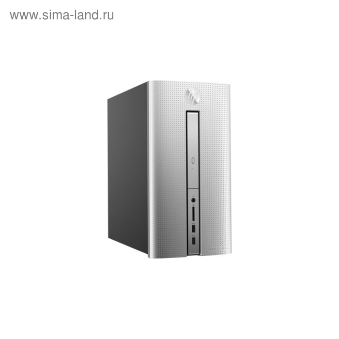 Компьютер HP Pavilion 570-p008ur,i5 7400,4Gb,1Tb,HDG630,DVDRW,Win 10,кл,мышь,черно-серебрис - Фото 1