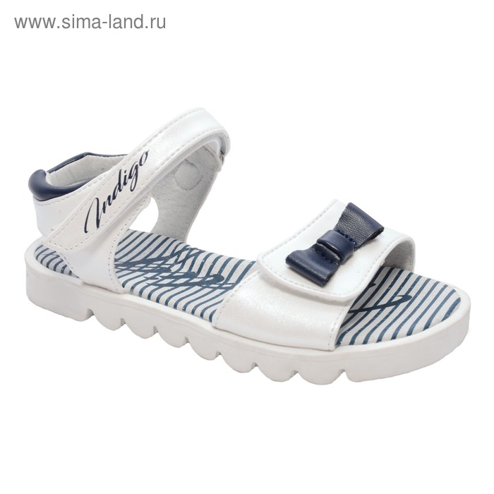 Туфли открытые для девочки, 12 пар в коробе  21-360B/12 - Фото 1