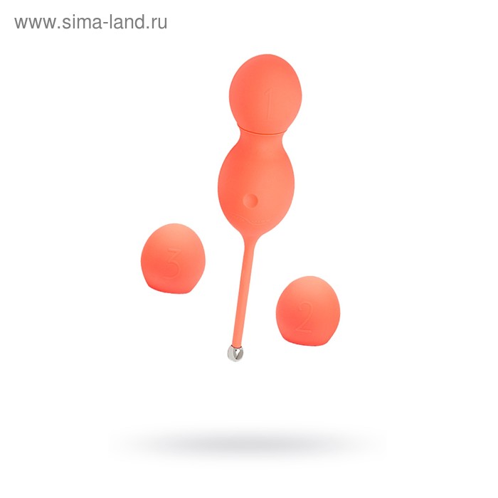 Тренажёр Кегеля We-Vibe Bloom, вагинальные шарики, цвет оранжевый - Фото 1
