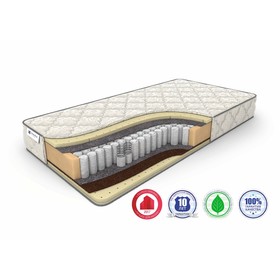 Матрас SleepDream Soft TFK, размер 120 х 195 см, высота 22 см, жаккард