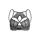 Бралетт кружевной удлиненный Erolanta Lingerie Collection, размер 50-52, цвет чёрный - Фото 7