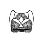 Бралетт кружевной удлиненный Erolanta Lingerie Collection, размер 50-52, цвет чёрный - Фото 8