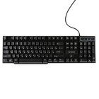 Клавиатура "Гарнизон" GK-200G, игровая, проводная, механическая, 104 клавиши, USB, черная - Фото 2