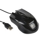 Мышь "Гарнизон" GM-210, проводная, оптическая, 1000 dpi, USB, чёрная - Фото 1