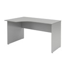 Стол эргономичный SIMPLE SET160-1(L), серый, 1600х900х760 мм - Фото 1