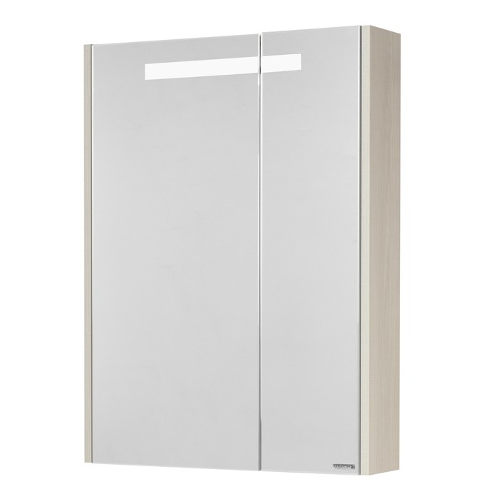 Зеркальный шкаф AQUATON Верди PRO 60 белый, ясень фабрик 1A206902VDAV0 - Фото 1
