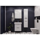 Зеркальный шкаф AQUATON Сильва 60 дуб полярный 1A216202SIW70 - Фото 2