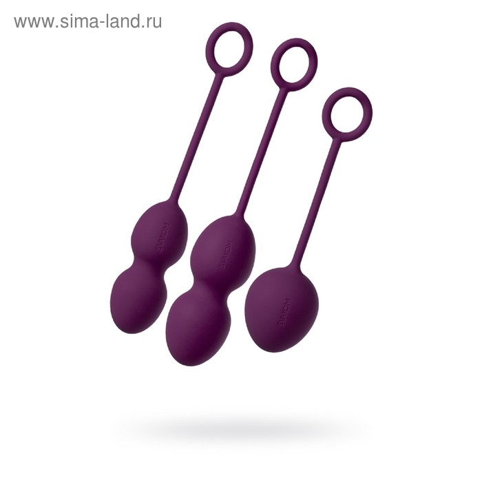 Набор вагинальных шариков Svakom Nova, цвет фиолетовый - Фото 1