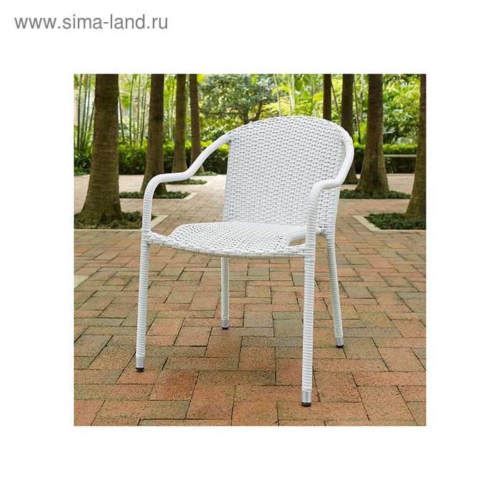 Плетеное кресло из искусственного ротанга - Фото 1