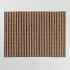 Салфетка сервировочная на стол «Соломка коричневая», 45×30 см, коричневая - Фото 1