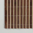 Салфетка сервировочная на стол «Соломка коричневая», 45×30 см, цвет коричневый - Фото 3
