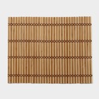 Салфетка сервировочная на стол «Свежая соломка», 41.5×30 см, бежевая - Фото 1