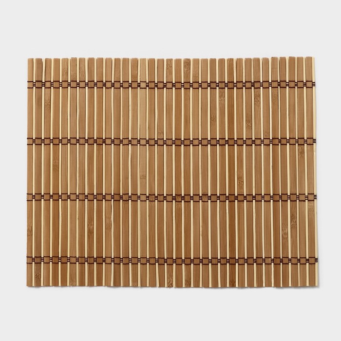 Салфетка сервировочная на стол «Свежая соломка», 41.5×30 см, бежевая - Фото 1