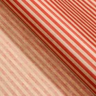 Бумага упаковочная крафт "Полоски красные", 0,5 х 10 м, 70 г/м² /м2 - Фото 4