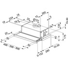 Вытяжка Franke FTC 5032 GR/XS, встраиваемая, класс Е, серый/серебристый - Фото 2