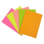 Бумага цветная А4, 100 листов, BVG неон, 5 цветов, 80 г/м2 - Фото 2