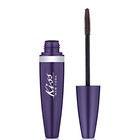 Термотушь Kiss Mascara Clamshell Very «Сумасшедшие ресницы», цвет тёмно-коричневый - Фото 1