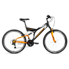 Велосипед 26" Forward Raptor 1.0, 2018, цвет чёрный/жёлтый матовый, размер 16'' - Фото 1