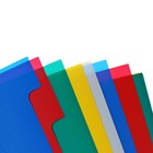 Набор разделителей листов А4 Office-2000, 12 листов без индексации, цветные, пластик 120 мкм - Фото 3