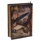 Сейф-Шкатулка дерево "Тайные сокровища" 21х14,5х5 - Фото 2