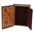 Сейф-Шкатулка дерево "Тайные сокровища" 21х14,5х5 - Фото 4