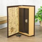 Шкатулка книга-сейф «Капитал», дерево, 21×14.5×5 см - Фото 2