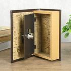 Шкатулка книга-сейф «Капитал», дерево, 21×14.5×5 см - Фото 3