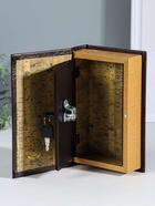 Шкатулка книга - сейф «Книга для дел государственной важности», дерево, 21×13×5 см - Фото 5