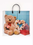 Пакет «Ассорти цветы», полиэтиленовый с пластиковой ручкой, МИКС 100 мкм 38×35 см - Фото 13