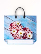 Пакет «Ассорти цветы», полиэтиленовый с пластиковой ручкой, МИКС 100 мкм 38×35 см - Фото 18