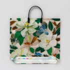 Пакет «Ассорти цветы», полиэтиленовый с пластиковой ручкой, МИКС 100 мкм 38×35 см - Фото 3