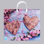 Пакет «Ассорти цветы», полиэтиленовый с пластиковой ручкой, МИКС 100 мкм 38×35 см - Фото 9